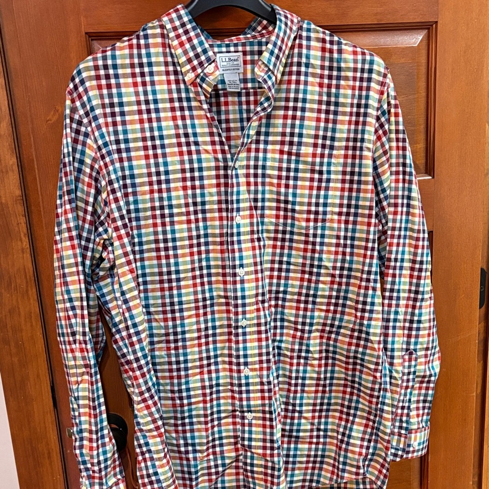 L.L. Bean Men's Plaid Shirt